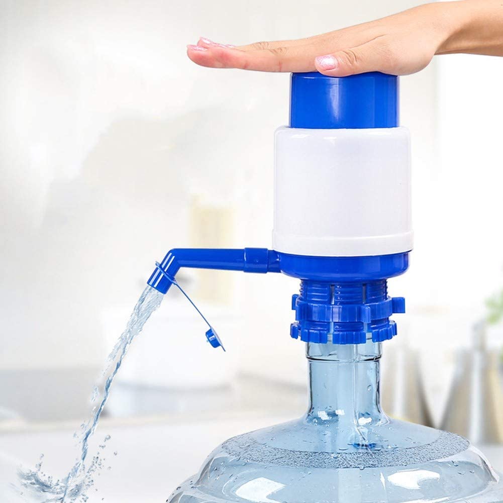 Portable Manual Water Pump Dispenser – Easy Hand Press for Bottled Drinking Water